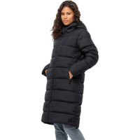 Женское полупальто Jack Wolfskin Frozen Palace Coat W Rds 1204133_6000 S черное