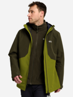 Куртка 3 в 1 чоловіча Jack Wolfskin Stonetrail 3In1 Jkt M A66291_E0337 XL зелена