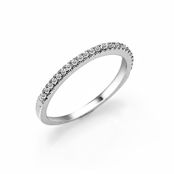 Срібна обручка з доріжкою фіанітів Lurie Jewelry, пропозиція №6ea2d07c9e