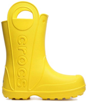 Женские резиновые сапоги Crocs Handle It Rain Boot 210956-730 40 41-42 (W10 US) желтые