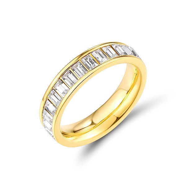 Обручка з ювелірного сплаву з фіанітами Swarovski Lurie Jewelry