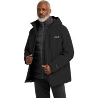 Пуховик чоловічий Jack Wolfskin Icecape 3In1 Down Jkt M Down Rds A65265_6000 XL чорний