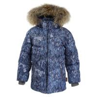 Пуховик для хлопчиків Huppa Moody 1 17470155-73286 116 см темно-синій