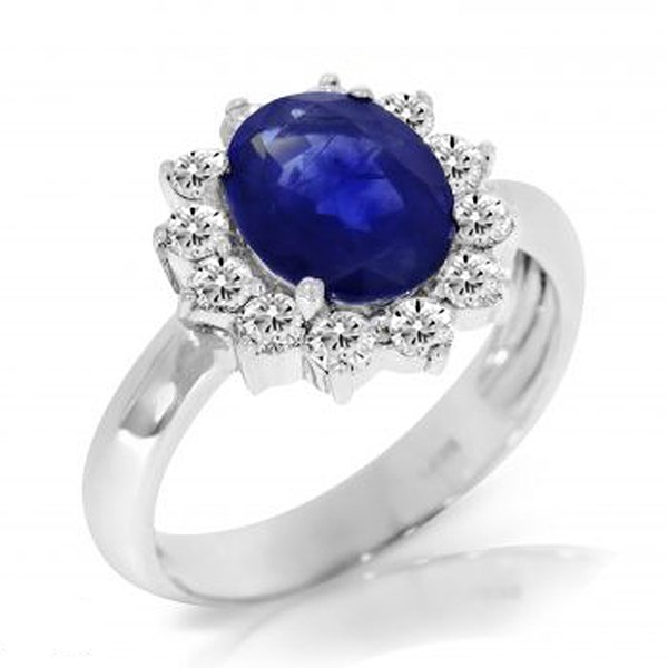 Каблучка з білого золота з 12 діамантами 0,67 карата Soul Diamonds BUH-1254