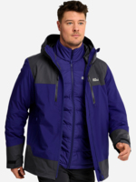 Мужская куртка 3 в 1 Jack Wolfskin Jasper Decade 3In1 Jkt M A66292_C0711 2XL синяя