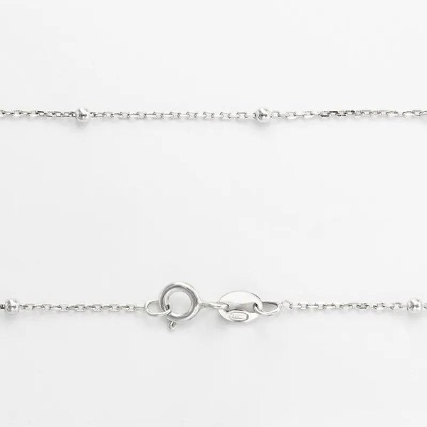 Серебряная цепочка плетения «Якорь» Silvex925