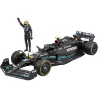 Автомодель с фигуркой - MERCEDES-AMG F1 W14 E PERFORMANCE (1:24) (18-28037)