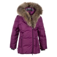 Пуховик зимова жіночий Huppa Royal 12480055-80034 XS бордовий