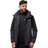 Куртка мужская Jack Wolfskin Romberg 3In1 Jkt M A61859-6350 S темно-серая