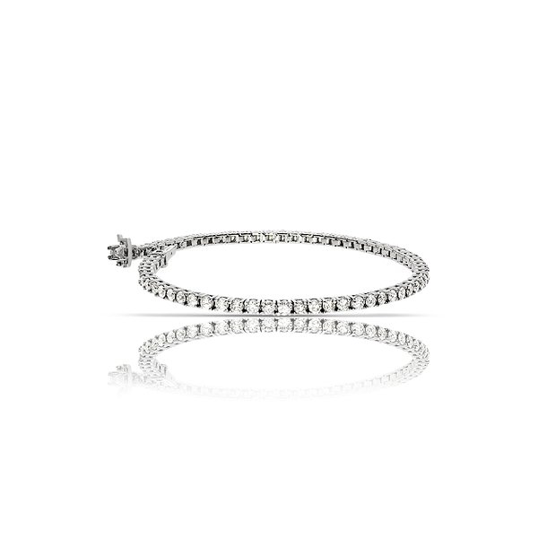 Тенісний браслет із білого золота з діамантами 3,72 карата Soul Diamonds Buh-9092