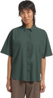 Женская рубашка Jack Wolfskin Sierra Quest Ss Shirt W A63878_E0271 S зеленая