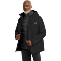 Пуховик чоловічий Jack Wolfskin Icecape 3In1 Down Jkt M Down Rds A65265_6000 XXL чорний