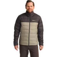 Пуховик мужской Jack Wolfskin Ather Down Jkt M Rds 1207681_5940 S коричневый/бежевый