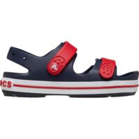 Сандалии для мальчиков Crocs Crocband Cruiser Sandal T Sdt 209424-4OT 19-20 (C4 US) темно-синие с красным